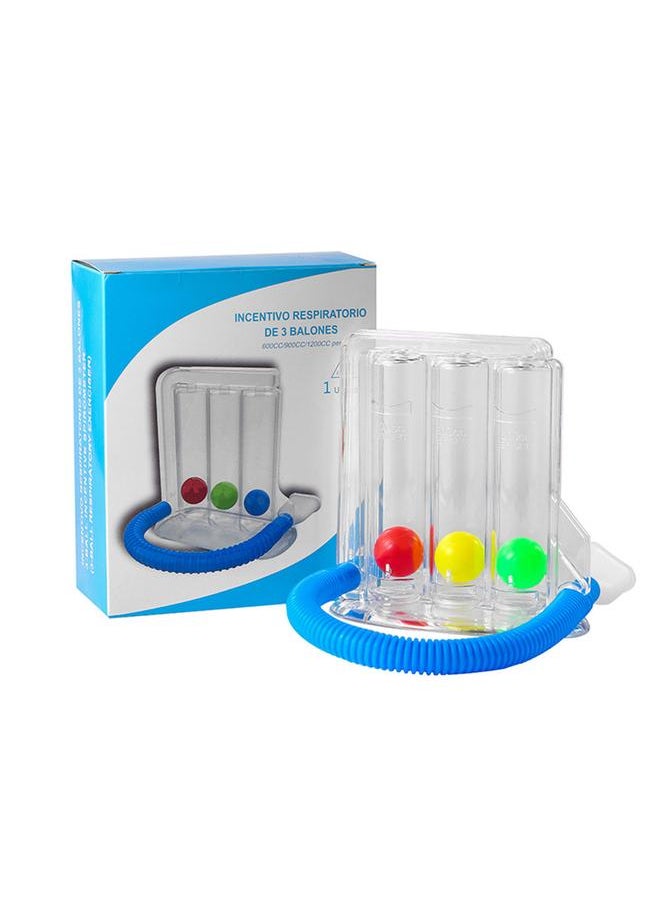 Thoraya Respiratory Exerciser Deep Breathing Exerciser Breath Exercise Measurement System 3 Balls  - Image 1