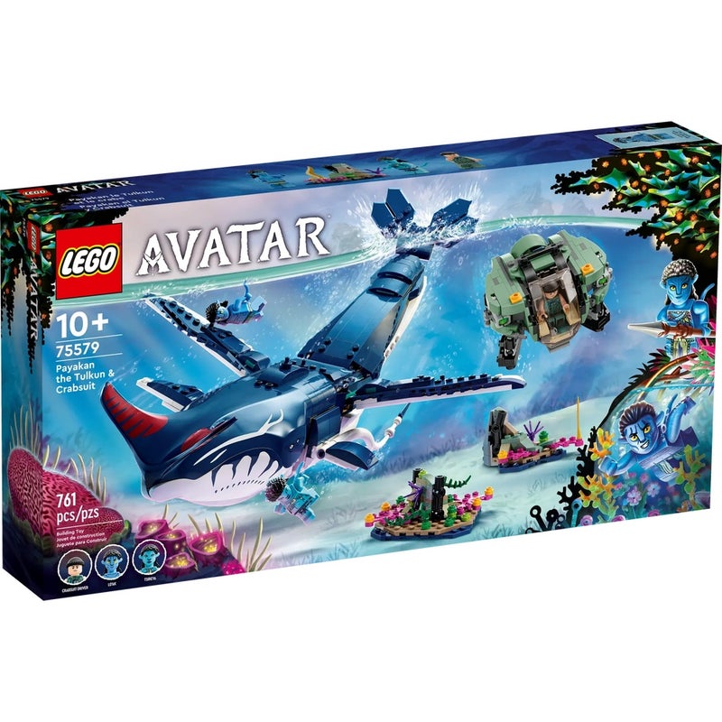 LEGO - Avatar Payakan The Tulkun and Crab Suit 761 Pieces - 75579 - Image 1