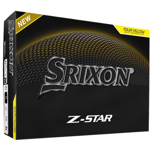 Srixon ZStar Golf Balls ZStar 9 Tour Yellow - Image 1
