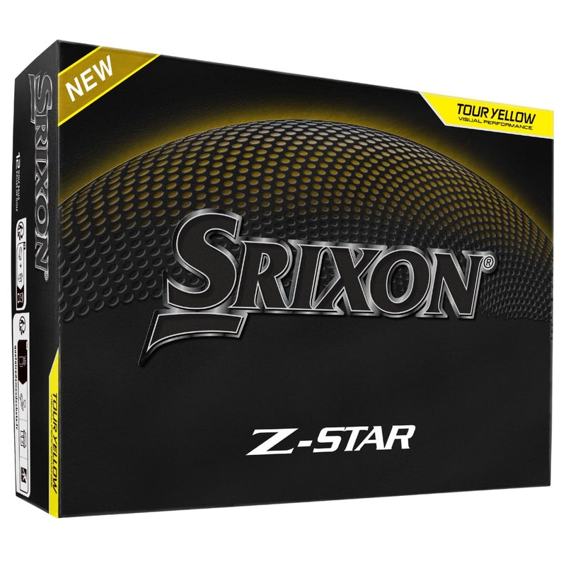 Srixon ZStar Golf Balls ZStar 9 Tour Yellow - Image 2