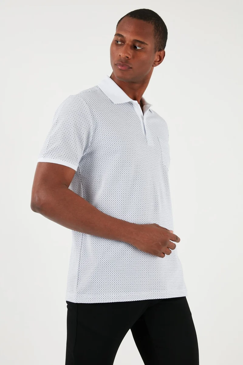 يو اس بولو اسن BASE. Polo Assn. Cotton Regular Fit Men's Polo Neck T Shirt G081GL0111826892