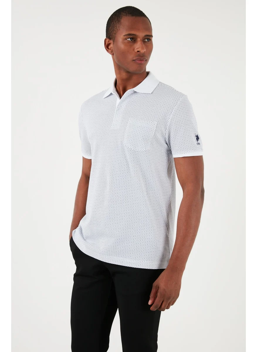 يو اس بولو اسن BASE. Polo Assn. Cotton Regular Fit Men's Polo Neck T Shirt G081GL0111826892