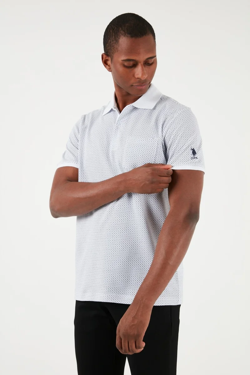 يو اس بولو اسن BASE. Polo Assn. Cotton Regular Fit Men's Polo Neck T Shirt G081GL0111826892
