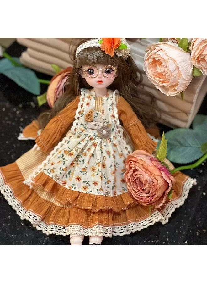 1/6 BJD Ball Jointed Blythe Smart Doll With Clothes