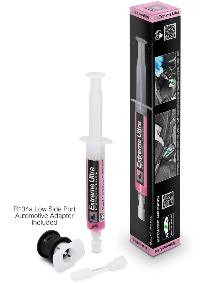 ERRECOM ERRECOM Extreme Ultra - 6mL, Leak Stop for Vehicle A/C Systems, includes R134a adapter  - Image 4