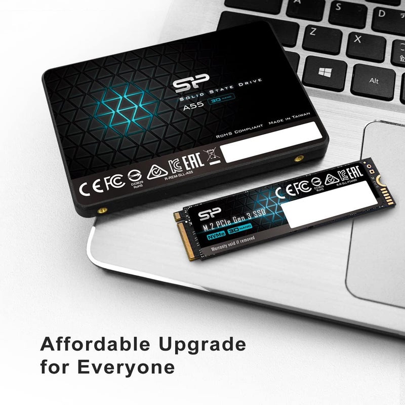 Silicon Power Ace A55 128GB 2.5" SATA III SSD, 3D NAND with SLC Cache, Up to 560MB/s, Internal Solid State Drive for Desktop Laptop Computer - Image 5