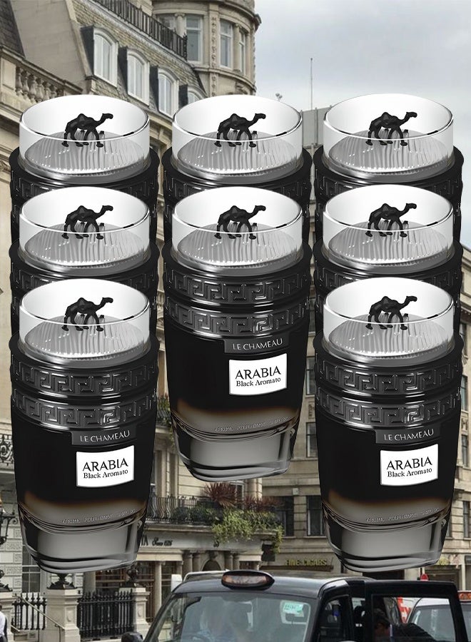LE CHAMEAU 8 Pieces Arabia Black Aromato Perfume For Men 100ml EDP - Image 1