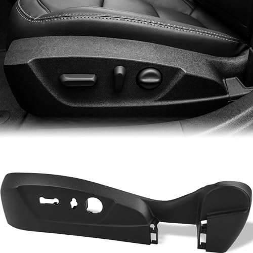Dimeani fit for Chevrolet Malibu Driver Seat Trim Panel Driver Seat Track Cover fit for Chevy Malibu 2013 2014 2015 Seat Track Cover Trim Side Panel Guard - Image 1