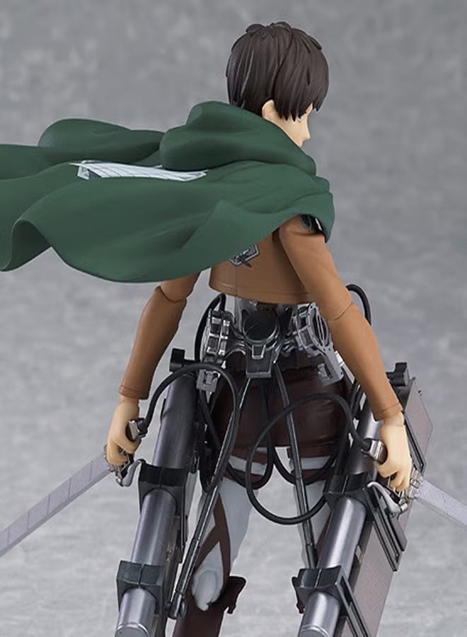 Attack on Titan Anime Figure - 6.3 Inch (16cm) Detailed PVC Collectible, "Humanity's Strongest Soldier" Statue with Survey Corps Uniform, for AoT Fans, Display & Gift - Image 4