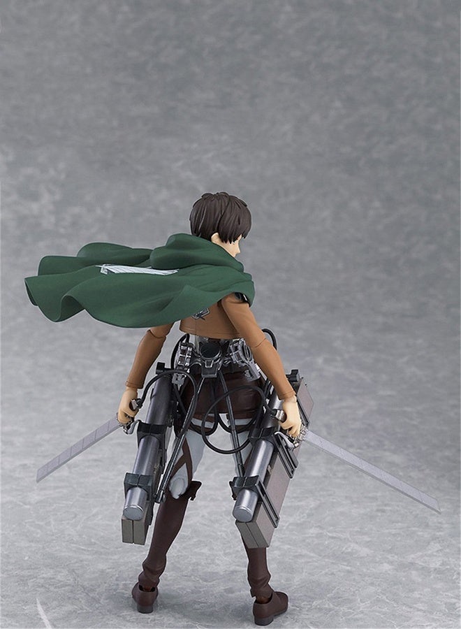 Attack on Titan Anime Figure - 6.3 Inch (16cm) Detailed PVC Collectible, "Humanity's Strongest Soldier" Statue with Survey Corps Uniform, for AoT Fans, Display & Gift - Image 2