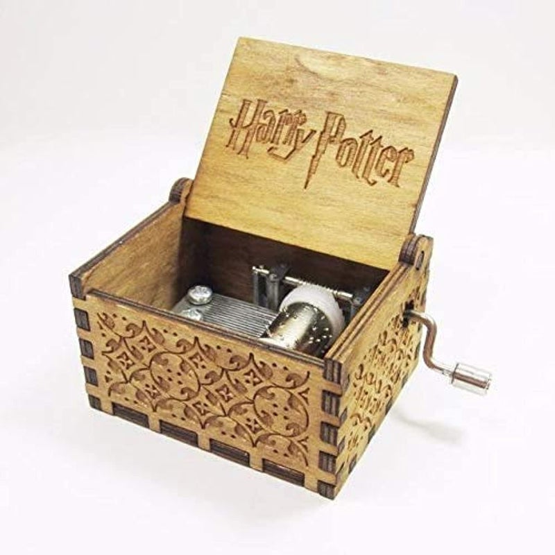 YUSEN Harry Potter Classic Mini Wooden Music Box - Image 1