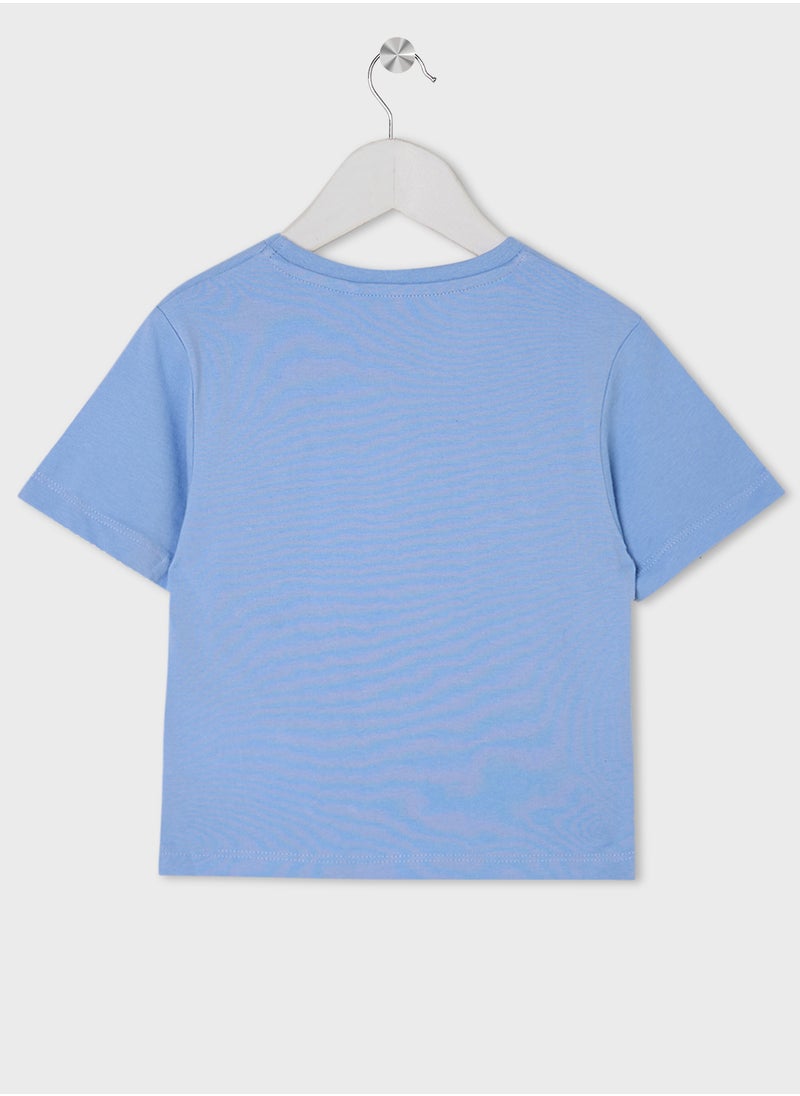 نيم ات - Kids Graphic Crew Neck T-Shirt - Image 1