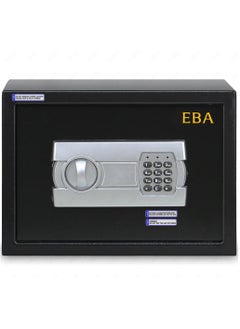 Easybusy Safe Box A4 Document Size with Digital Lock and Override Key For Home Office Shop Business RB-25EGC (25x35x25cm) Black  - Image 1