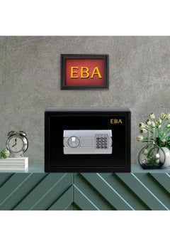 Easybusy Safe Box A4 Document Size with Digital Lock and Override Key For Home Office Shop Business RB-25EGC (25x35x25cm) Black  - Image 3