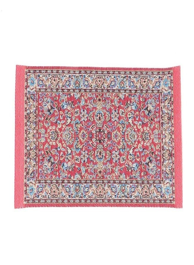 Kopida 1/12 Miniature Rugs Dollhouse Carpet Floral Pattern Flooring Dollhouse Decoration Accessories Miniature Weaving Rug, 4pcs - Image 5