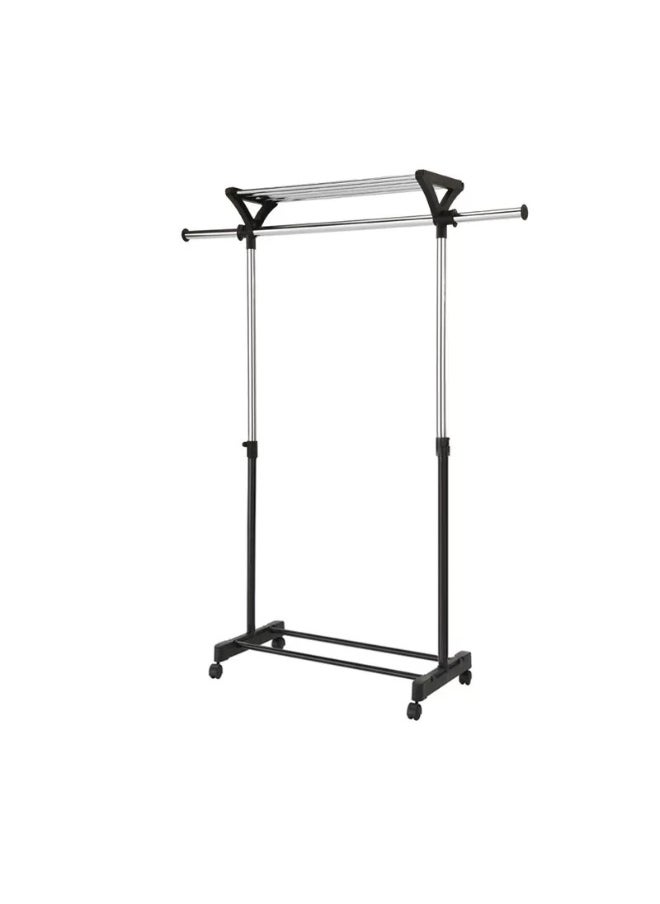 Black Metal Clothes Hanger Clothes Holder