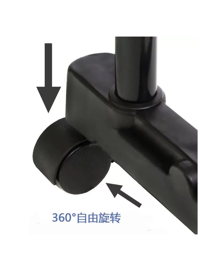 Black Metal Clothes Hanger Clothes Holder