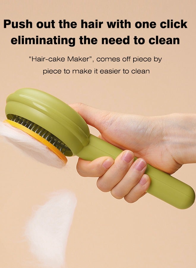 Gleaming Coats Delight: PetGroom Pro - Your Ultimate Pet Brush for Shiny, Tangle-Free Fur - Image 1