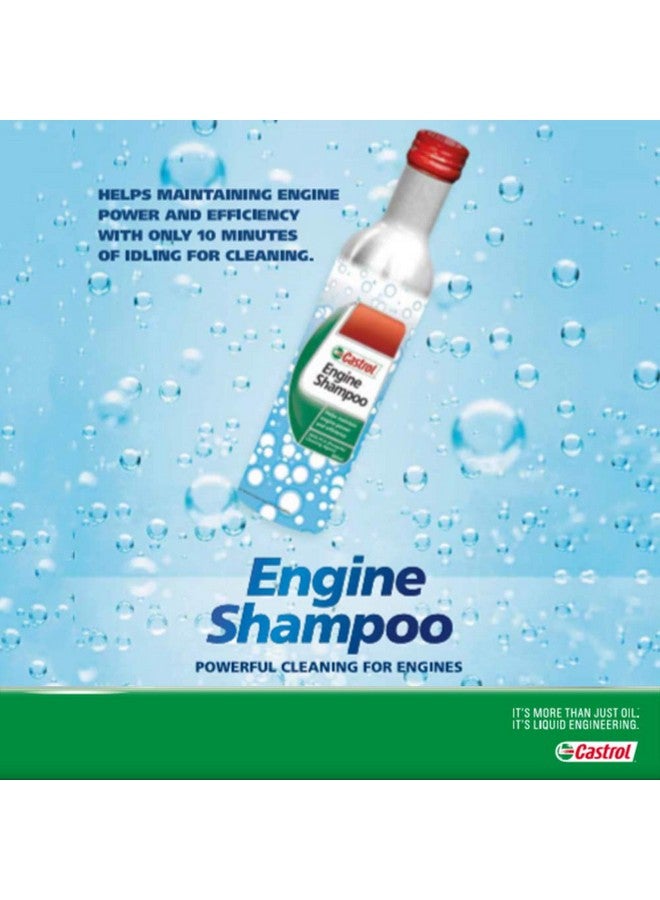 Castrol Engine Shampoo Pre Oil Change Treatment (Flushing Oil) for Petrol 300 ml, CNG and Diesel Cars (3418104) - Image 5