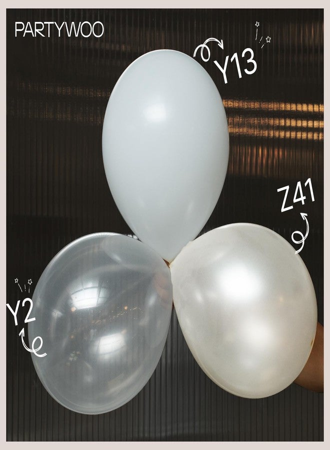 PartyWoo Clear Balloons 120 pcs Different Sizes of 18 12 10 5 Inch Transparent Bubble Latex Helium Balloon Arch Kit Garland for Graduation Wedding Baby Shower Birthday Party Decorations Clear-Y2 - Image 5