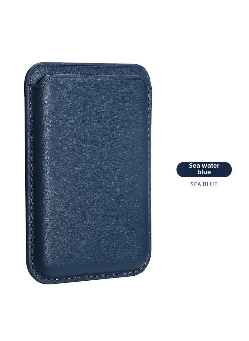 1 x 5 pcs Magsafe Magnetic Card Holder for iPhone Navy blue 