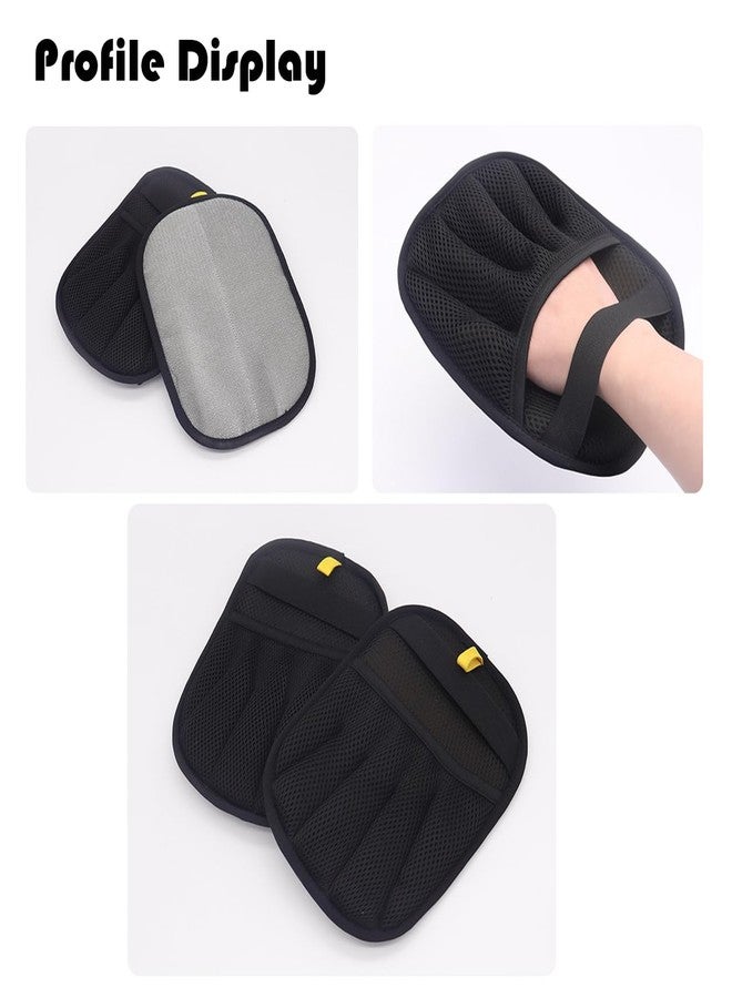 LUOMRTAN 2 Pack Upgraded Pet Hair Removal Gloves, The Five-Finger Design Provides a More Convenient and Stable Grip .Reusable for Dog & Cat Hair for Couch, Furniture, Car Seat, Carpet, Clothing - Image 2
