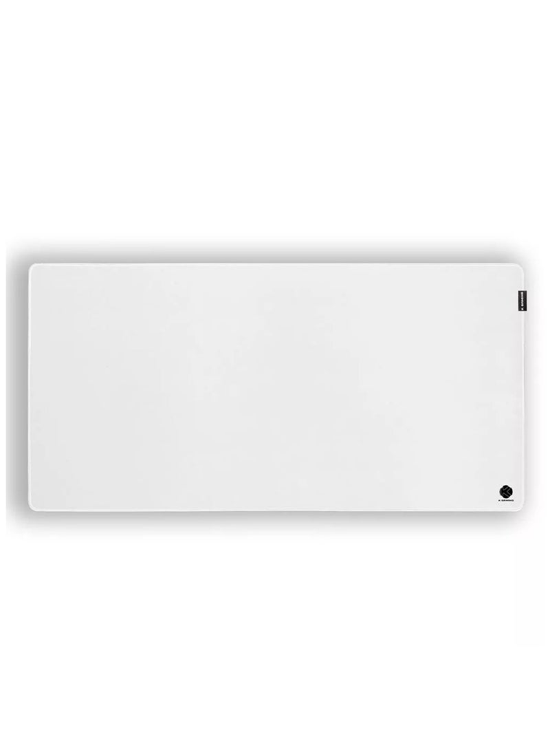 k Gaming Gaming XXXL Full Desk Size Glide White Gaming Mouse Pad Waterproof with Anti Slip Rubber Base1200 x 600 x 5 MM 