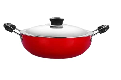 SHAPAT قدر شابات 220 غير لاصق عميق 2000 مل (أحمر) - Image 3