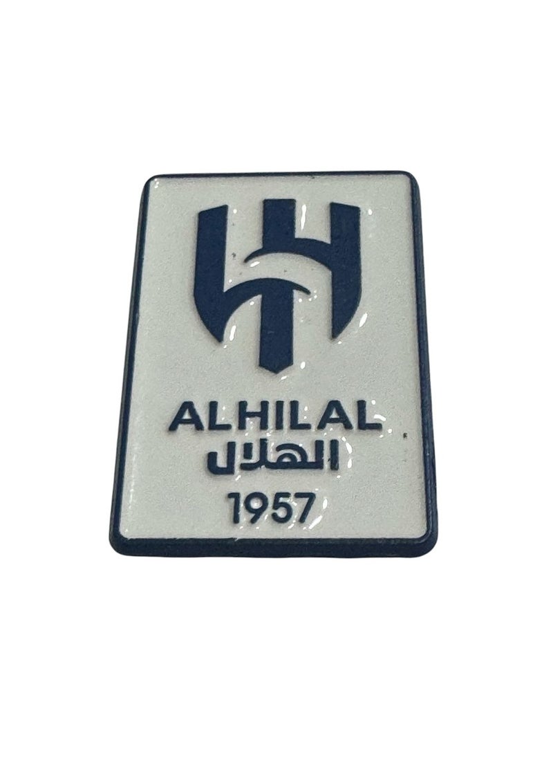 Al Hilal S.C Metal Sticker - Al Hilal Club Logo 