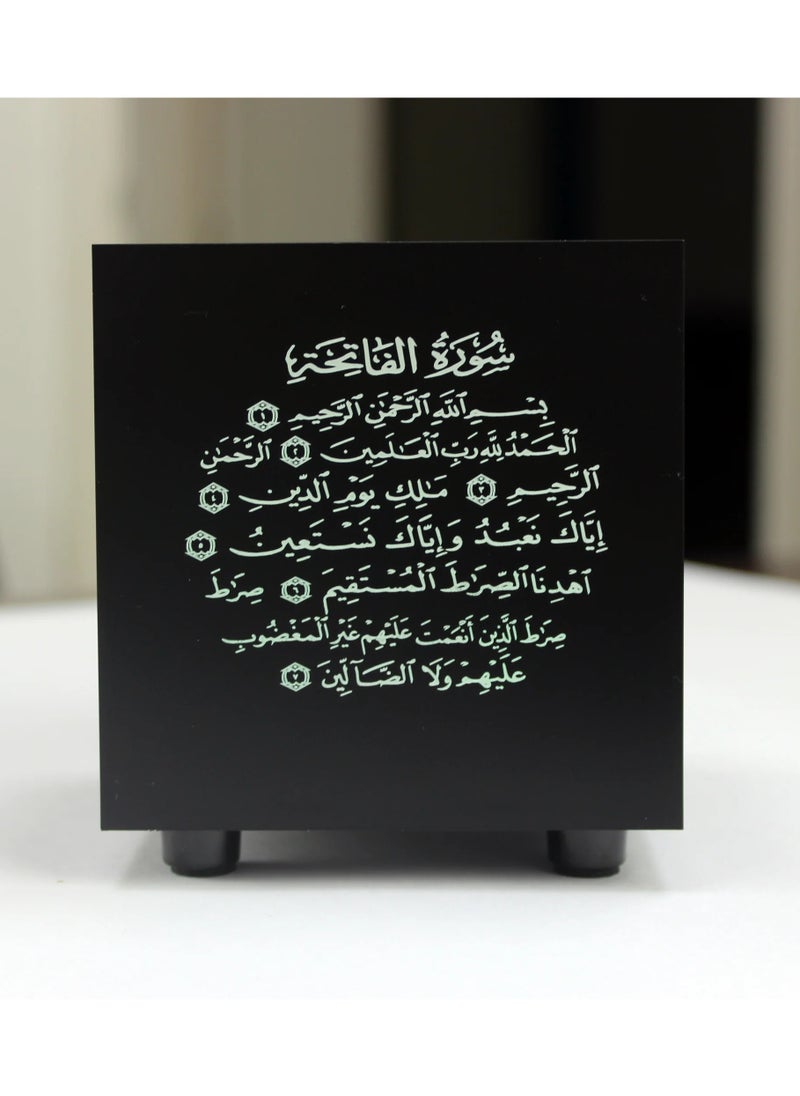 SUNDUS Holy Quran speaker with engravings of verses small size beautiful sound black color  - Image 4