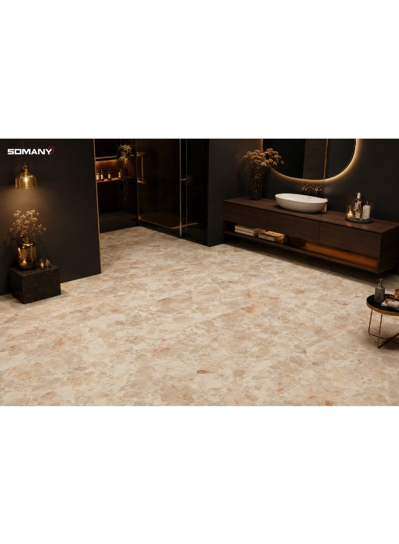SOMANY Breccia Sarda 26 Shape Tile 800x2600mm | Premium Large Format Porcelain Tile | 15mm Thickness | 2.08 SQM | Luxury Stone Effect Finish - Image 3