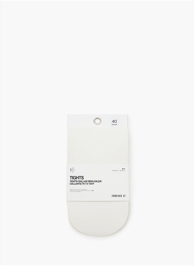 FOREVER 21 - Opaque Nylon-Blend Tights - Image 1
