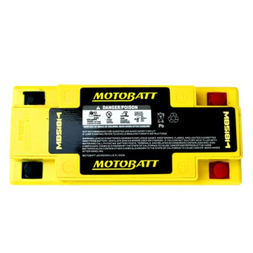 MotoBatt DB Electrical MB51814 battery for Motobatt 22Ah,Bmw K1600gt, GTL 1600cc 11-14,K1300gt 1300cc 09-11,R75/5 750cc 70-73,R1100rs, Rt 1100cc 93-00,R1150gs, R 1150cc 00-05 51814 5191, Large - Image 4
