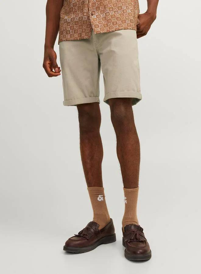 JACK & JONES Mid Rise Regular Fit Shorts
