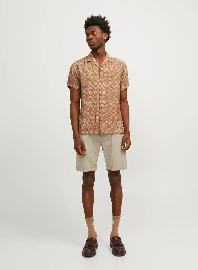 JACK & JONES Mid Rise Regular Fit Shorts