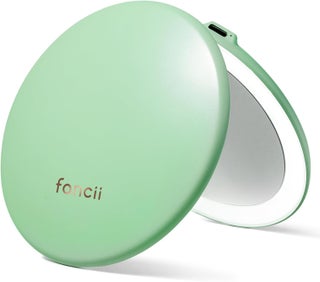 Fancii Taylor LED Lighted Compact Makeup Mirror Rechargeable 10x 1x Magnifying 3 Light Settings XL Large 5 Wide  Travel Mirror for Purses Mint Green - pzsku/ZD0B51BEDDF626326BFBFZ/45/1747233955/41e480f9-bf54-4137-88fd-39fddf0bf415