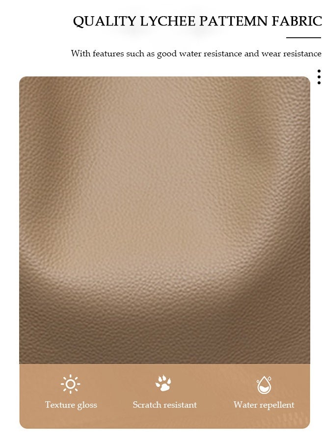 DUNISO Large Capacity Travel Backpack For Women Faux Leather School Backpack Anti Theft Double Shoulder Backpack For College Girls Students Black - Image 4