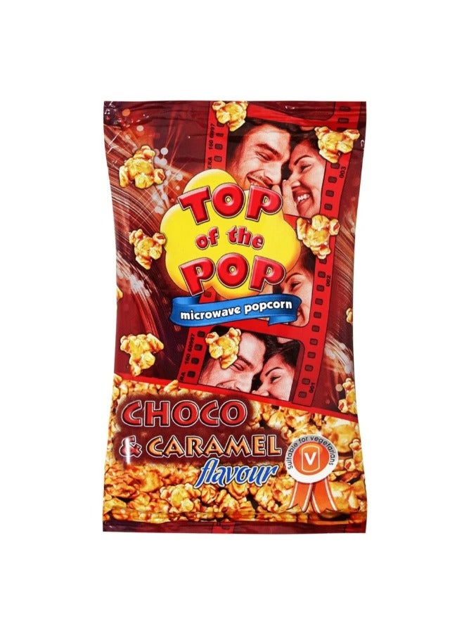 Top Of The Pop Chocolate and Caramel Microwave Popcorn