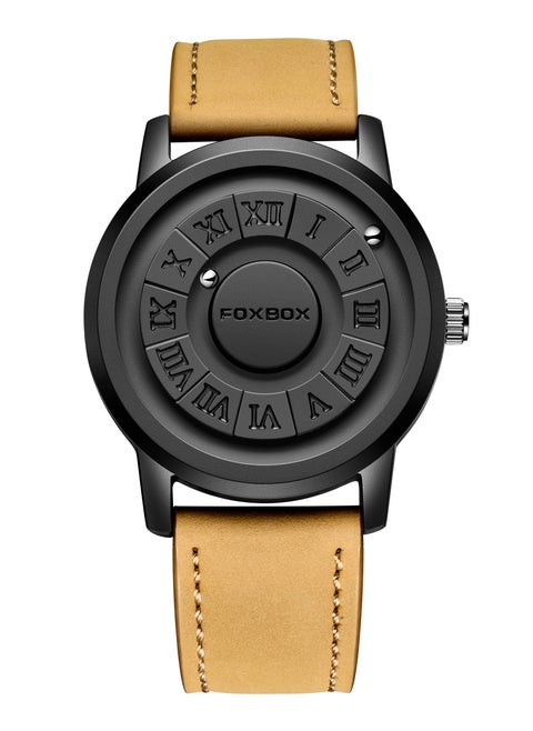 New Men's Creative Magnetic Scrolling Beads Quartz Watch for Men Waterproof watches