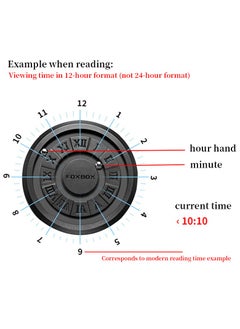 FOXBOX New Men's Creative Magnetic Scrolling Beads Quartz Watch for Men Waterproof watches  - Image 5