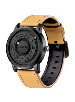New Men's Creative Magnetic Scrolling Beads Quartz Watch for Men Waterproof watches - view 2
