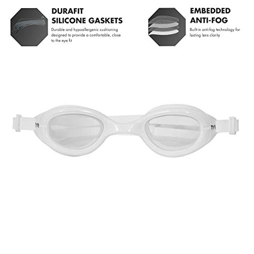 TYR Special Ops 2.0 Transition Small Swim Goggles (White) - Image 2