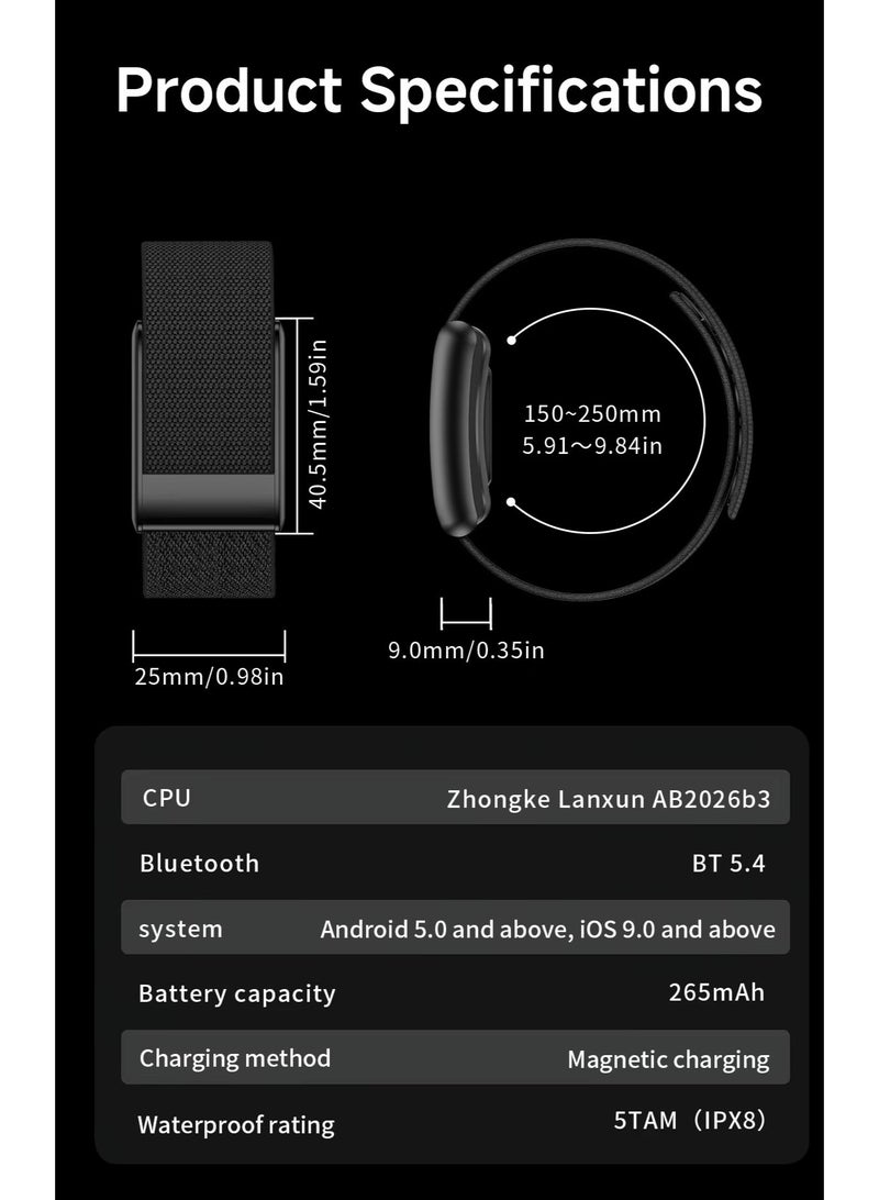LOOP Fitness Band for Men & Women, Smart Fitness Tracker Wristband, Activity & Exercise Monitor, Comfortable Sports Band - Image 4