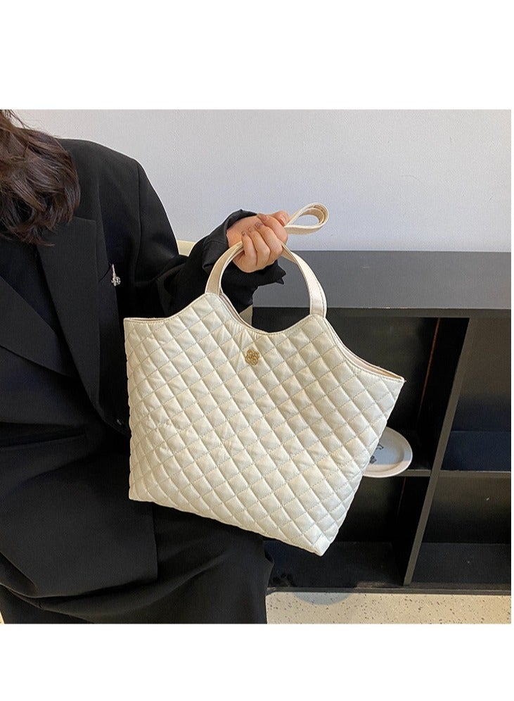 Handbag Canvas Tote Bag Womens Big Capacity Casual Shoulder Crossbody Bag Ladies Large Cotton Tote Handbag for Travel and Daily Use  - Image 4