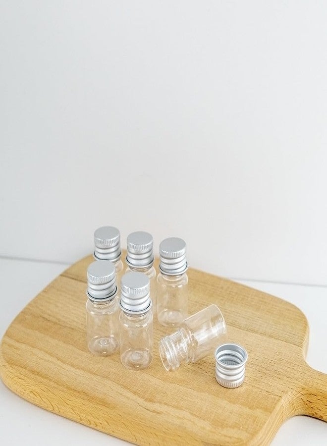 Jarvials 5ml Clear Plastic Bottle With Aluminium Screw Cap Empty Small Plastic Bottle with Screw Cap 100pcs - Image 4