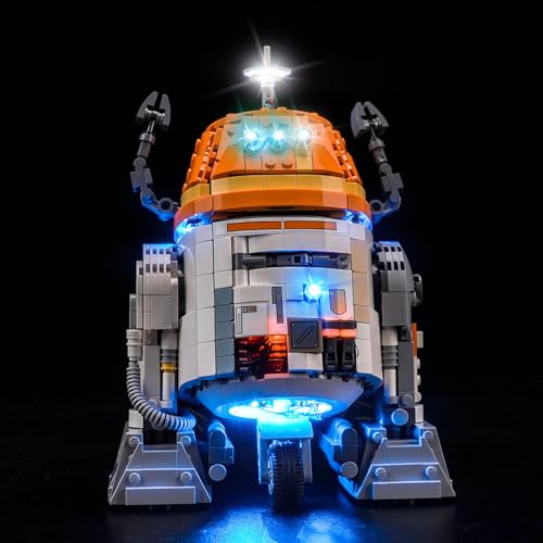 LocoLee Light kit Compatible with Lego 75416 Chopper C110P Astromech Droid No Model Only Light LED Lighting Accessories Compatible with Lego 75416 Standard Version - Image 1