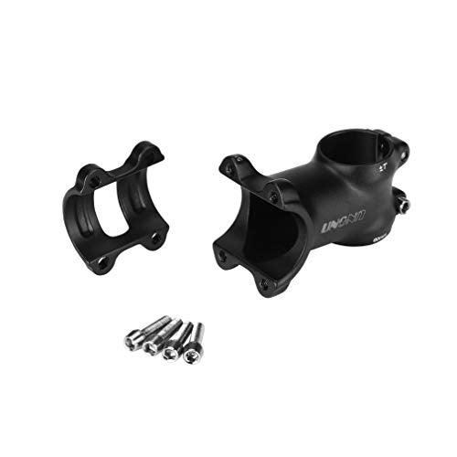 FOMTOR 25.4 Bike Stem 60mm 7 Degree MTB Bike Handlebar Stems Riser for Mountain Bicycle Road Bike BMX MTB Alloy Aluminum(Black) - Image 4