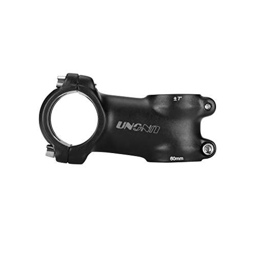 FOMTOR 25.4 Bike Stem 60mm 7 Degree MTB Bike Handlebar Stems Riser for Mountain Bicycle Road Bike BMX MTB Alloy Aluminum(Black) - Image 5