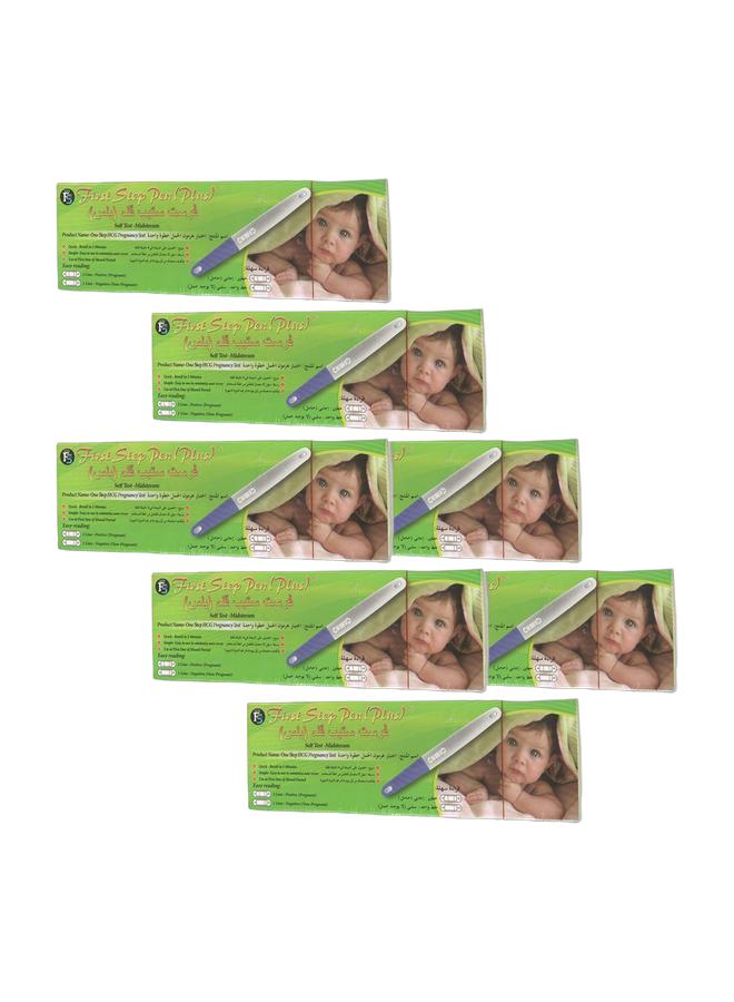 First Step Bundle x 7 First Step Pen Plus – One Step HCG Pregnancy Test Self Test Midstream - Image 1