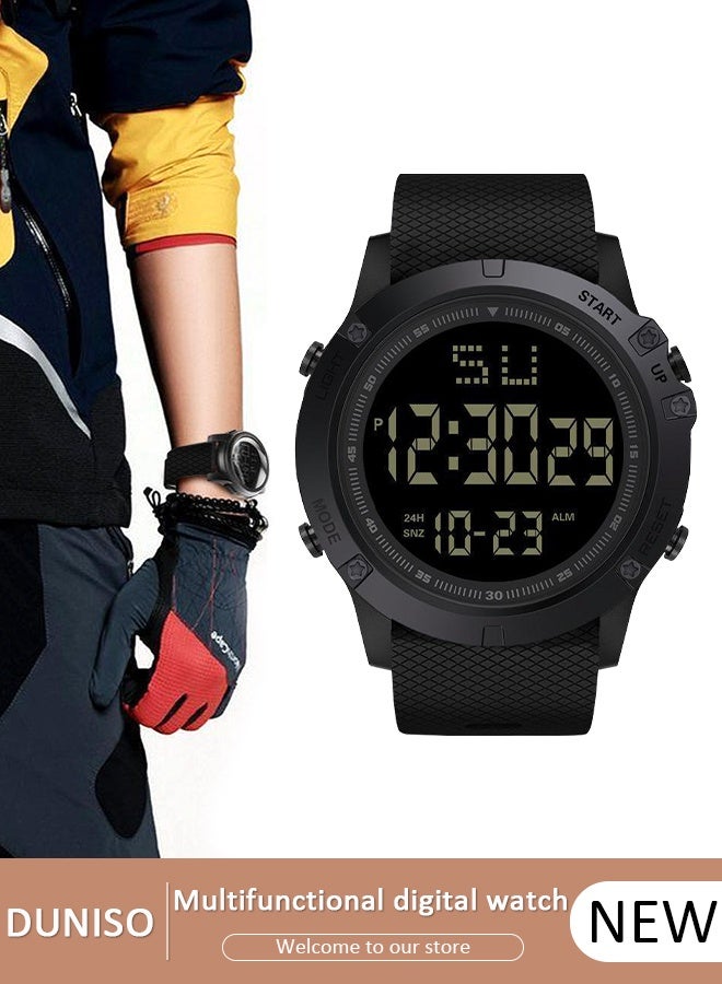 Kids LED Waterproof Rubber Digital Sport Watch Teen Boys Girls Outdoor Watches - Image 1